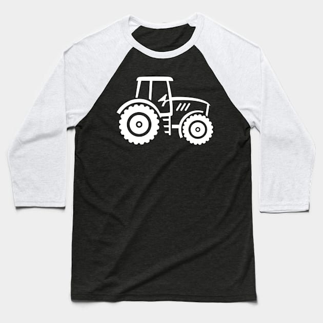 Tractor Baseball T-Shirt by Designzz